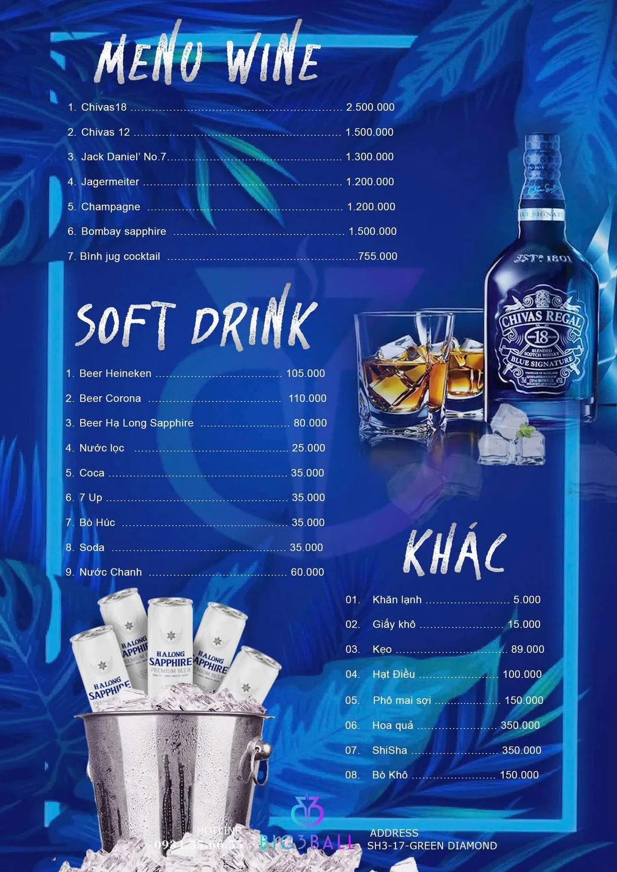 Big3Ball menu page 2